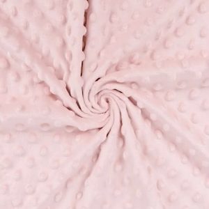 Minky Pile Rosa Baby