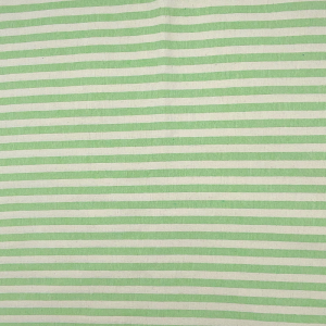 Cotone Panama H 140 Tinto in Filo Righe 10mm Verde Pistacchio