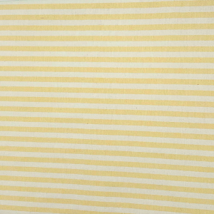 Cotone Panama H 140 Tinto in Filo Righe 10mm Giallo Vaniglia