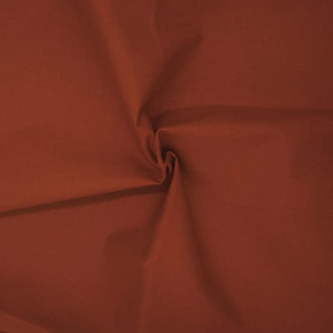 Cotone Cretonne Tinta Unita Terracotta