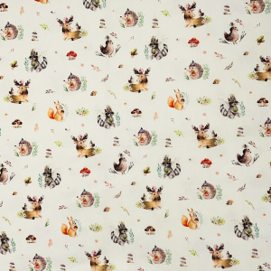 Cotone Animaletti e Funghetti