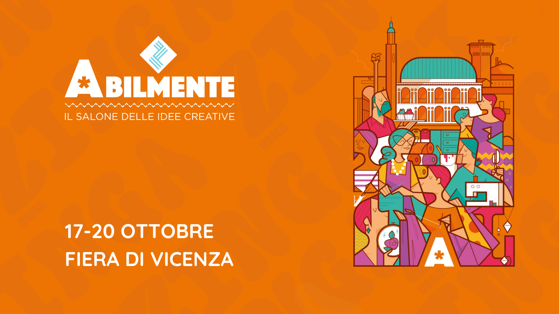 locandina zingahome per fiera abilmente