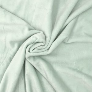 Minky Pile Liscio Verde Acqua