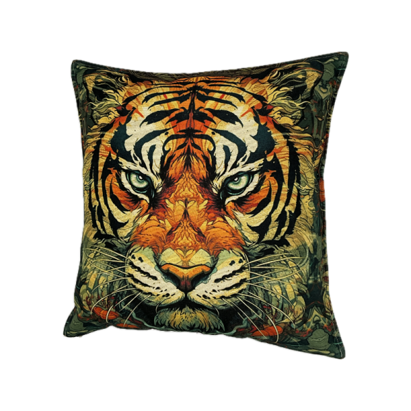 Cuscino Gobelin Tigre