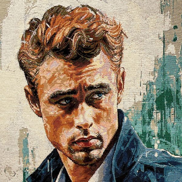 Pannello 47X47 CM Gobelin James Dean