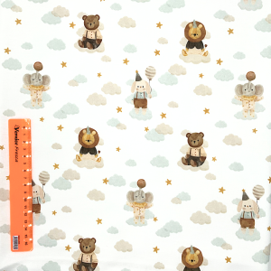 Cotone Animaletti sulle Nuvole - immagine 2