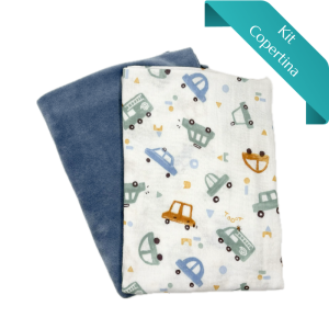 Kit Copertina Mussola Macchinine e Nicky Velour