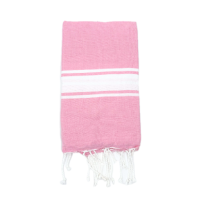 Fouta Rosa Riga Stretta 100 x 200 cm
