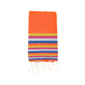 Fouta Multicolor Arancio 100 x 200 cm