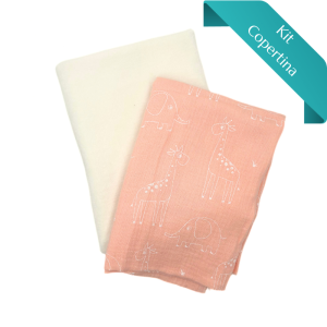 Kit Copertina Mussola Giraffine e Stretch Terry