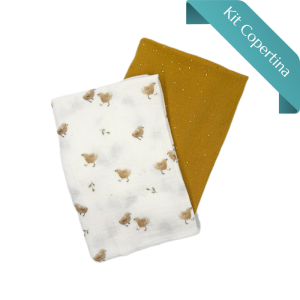 Kit Copertina Doppia Mussola Pulcini