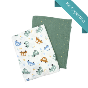 Kit Copertina Doppia Mussola Macchinine
