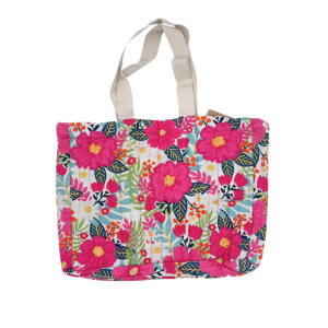 Borsa Mare Fiori Ricamati