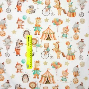 Cotone Baby H 150 cm Circo Animali in Festa
