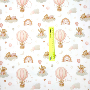 Cotone Baby H 150 cm Orsetti in Mongolfiera