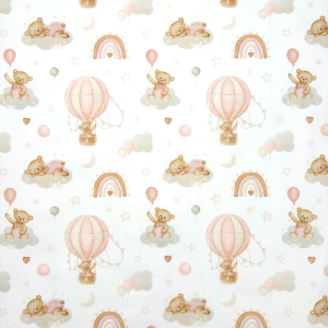 Cotone Baby H 150 cm Orsetti in Mongolfiera
