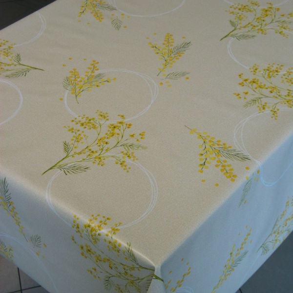 Tessuto Plastificato per Tovaglie  Mimose
