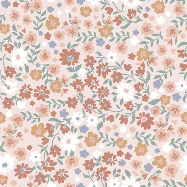 Aqua Protect Flowers Fondo Rosa