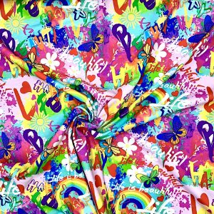Jersey 3D Tropical Flowers - immagine 2