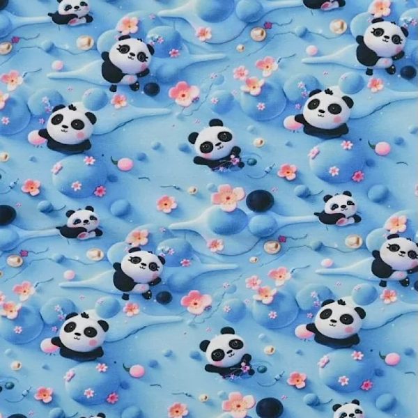 Jersey 3D Small Pandas