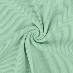 Rib Jersey H 150 Tinta Unita Verde Menta