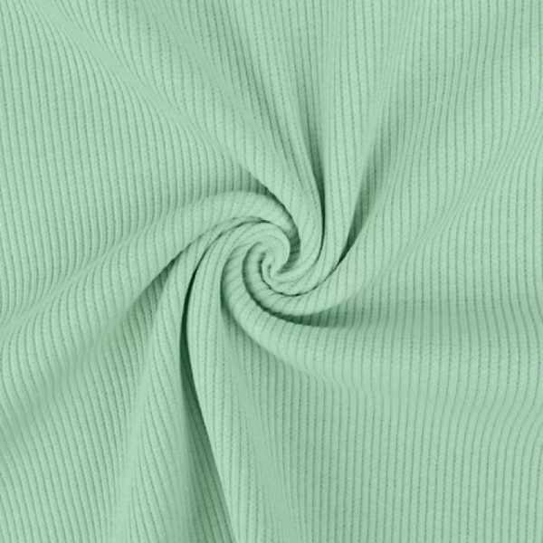 Rib Jersey H 150 Tinta Unita Verde Menta