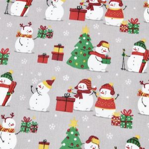 Tessuto in cotone Natale H 140 cm Frozen - immagine 2