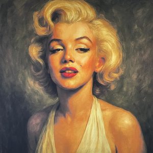 Pannello Velluto cm 47X47  Marilyn