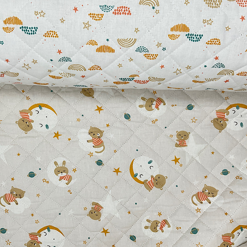 Trapunta Orsetti E Arcobaleni H 145 CM