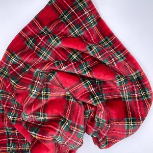 Coperta Plaid in Pile Tartan cm 150x170