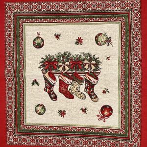 Pannello Gobelin cm 47X47 Porta Natalizia